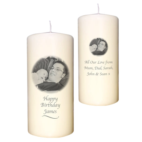 Photo Birthday Candle