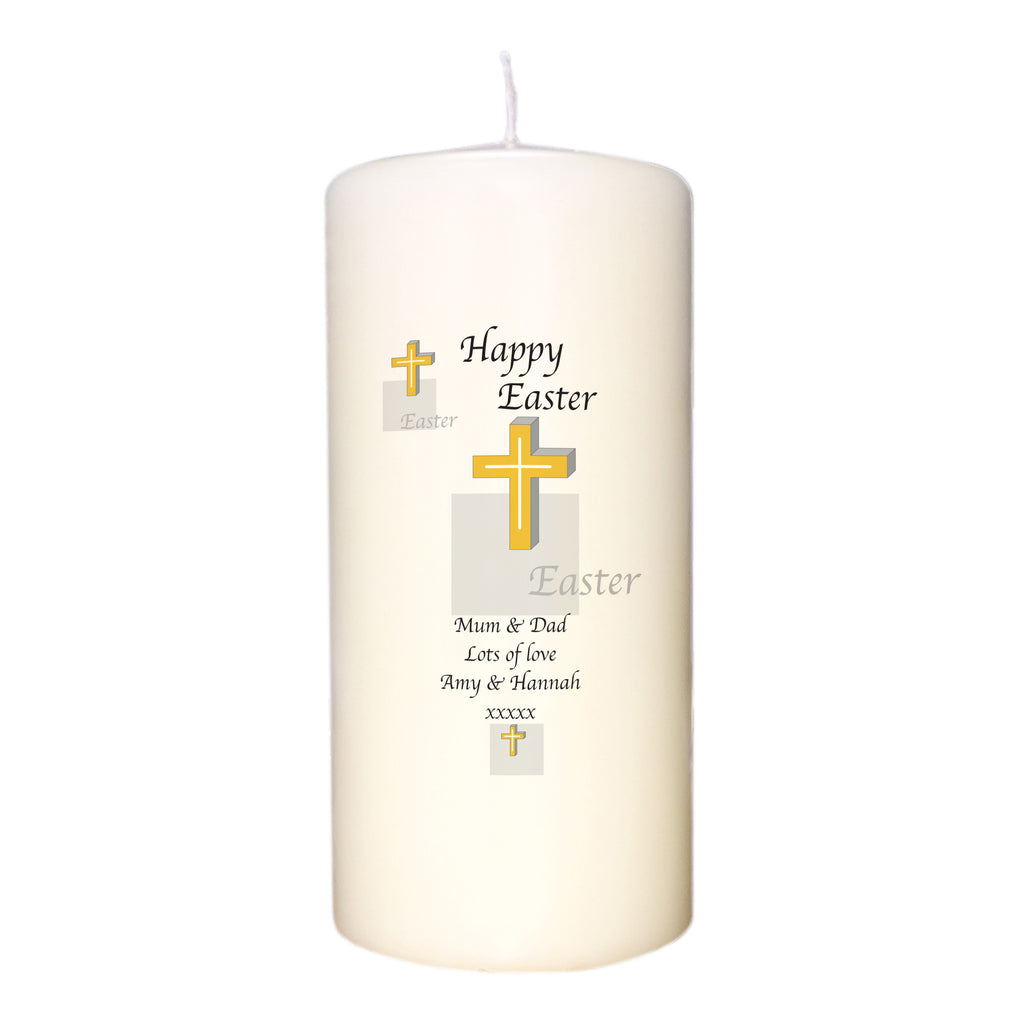 Easter Cross Candle