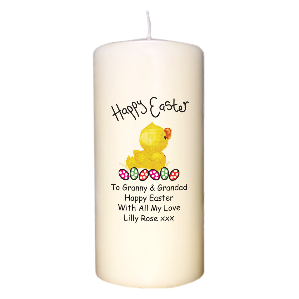Easter Chick Candle
