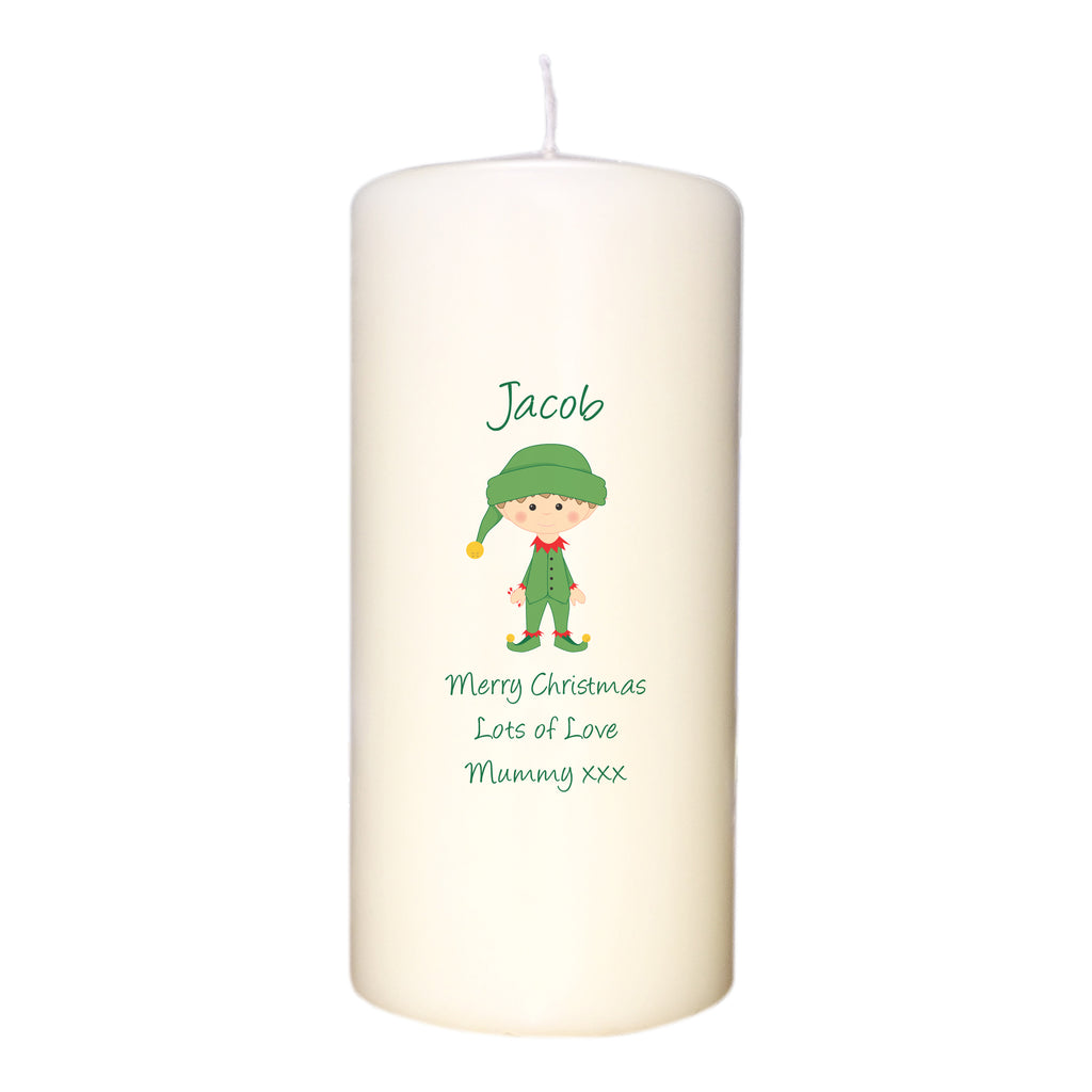 Christmas Elf Candle