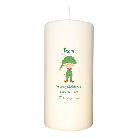 Christmas Elf Candle