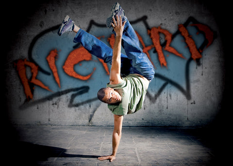 Break Dancing - A3 Un-Framed