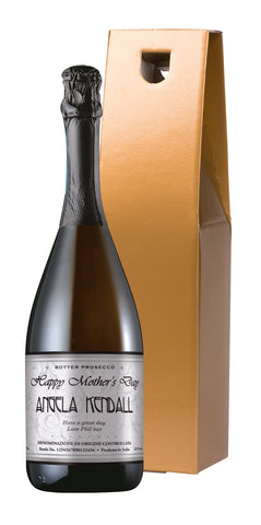 Elegant Mother's Day Prosecco in a Gold Box