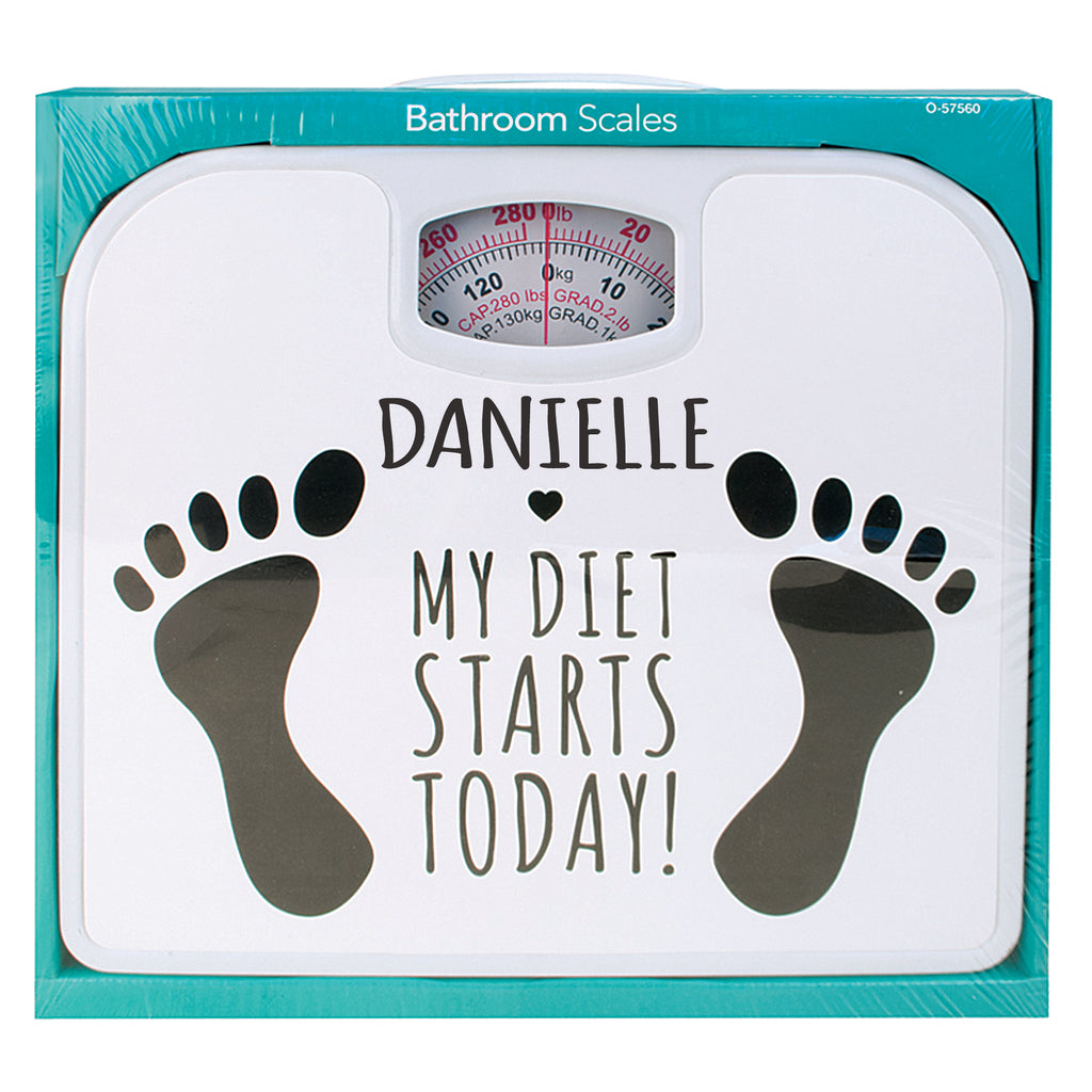 Personalised Diet Starts Today Bathroom Scales
