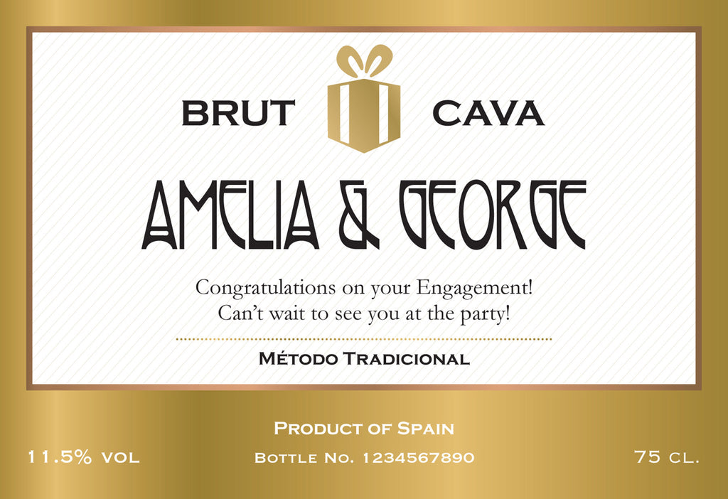 Authentic Labels for Cava (Pack of 2)