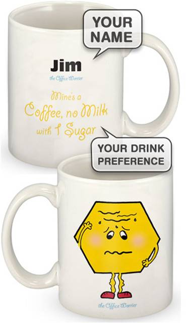 Personalised Worry Wart Mug