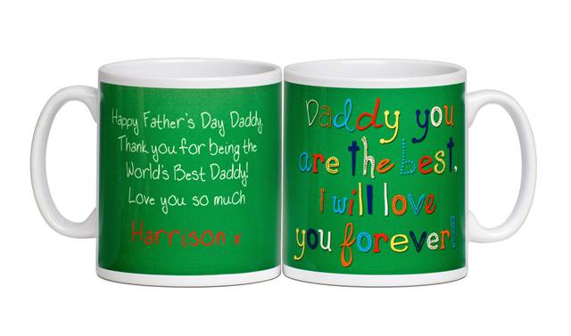 Personalised Father’s Day Love You Forever Mug