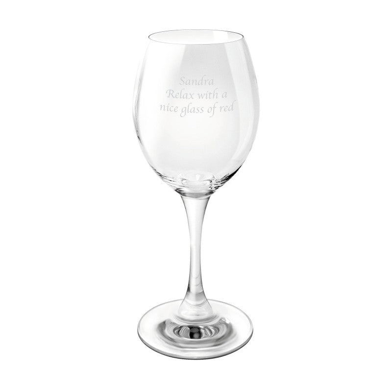 Personalised Wine Glass