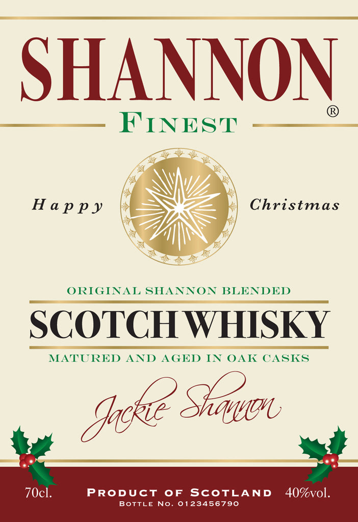 Christmas Blended Whisky in a Silk-lined box
