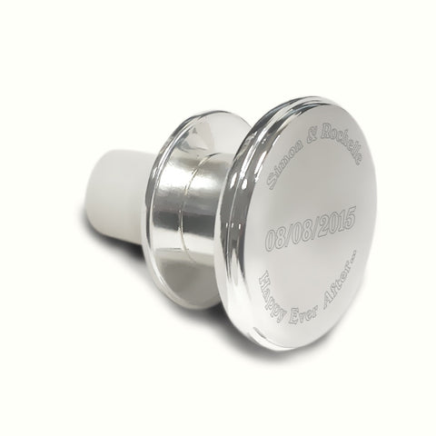 Personalised Arched Message Wine Stopper