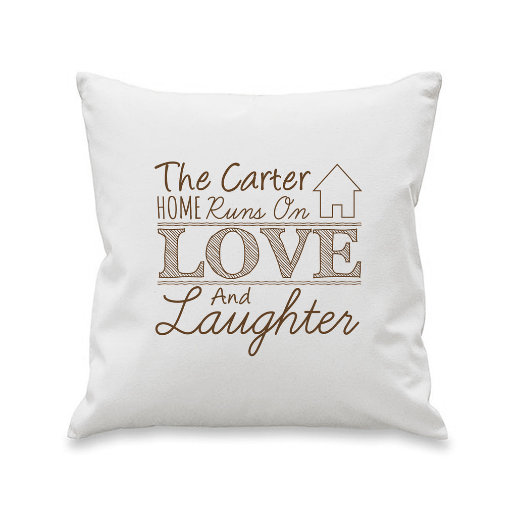 Love & Laughter Cushion Cover