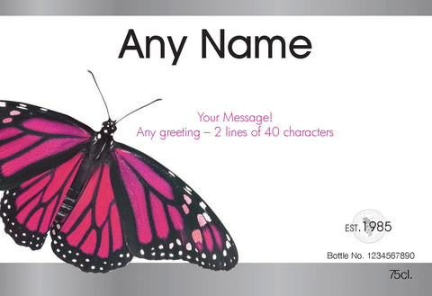 Butterfly Labels for Rosé Wine (Pack of 12)