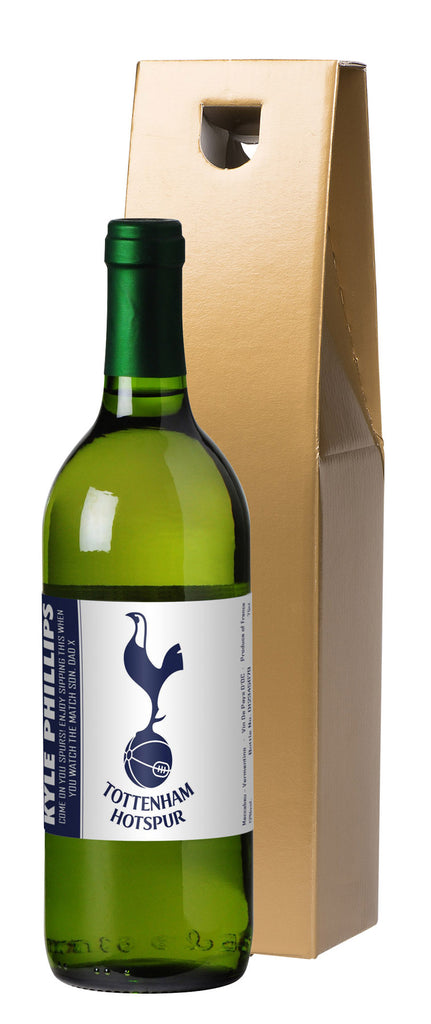 French VdP Simply Spurs White Wine in a Gold Box