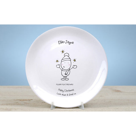 Chilli & Bubble's Generic Christmas 8" Plate
