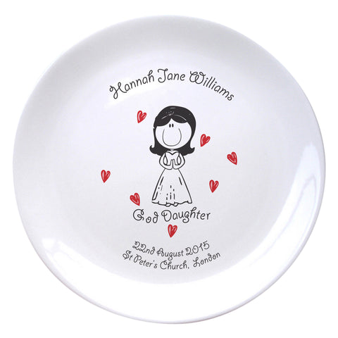 Graffiti Goddaughter 8" Plate
