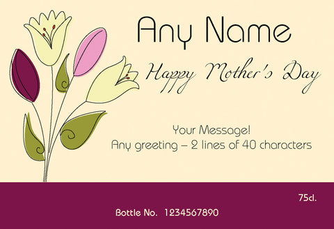 French AC Mother's Day Bouquet Red Wine in a Silk Box