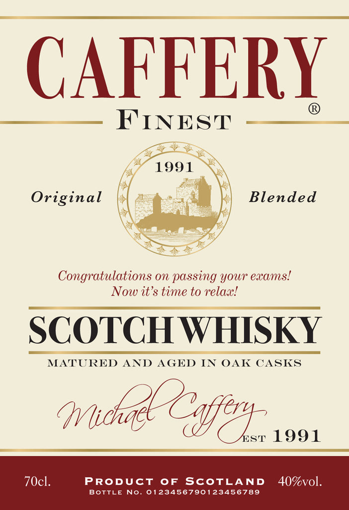 Generic Blended Whisky in a Silk-lined box