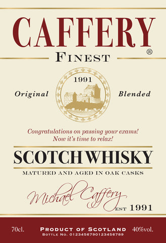Generic Blended Whisky in a Silk-lined box