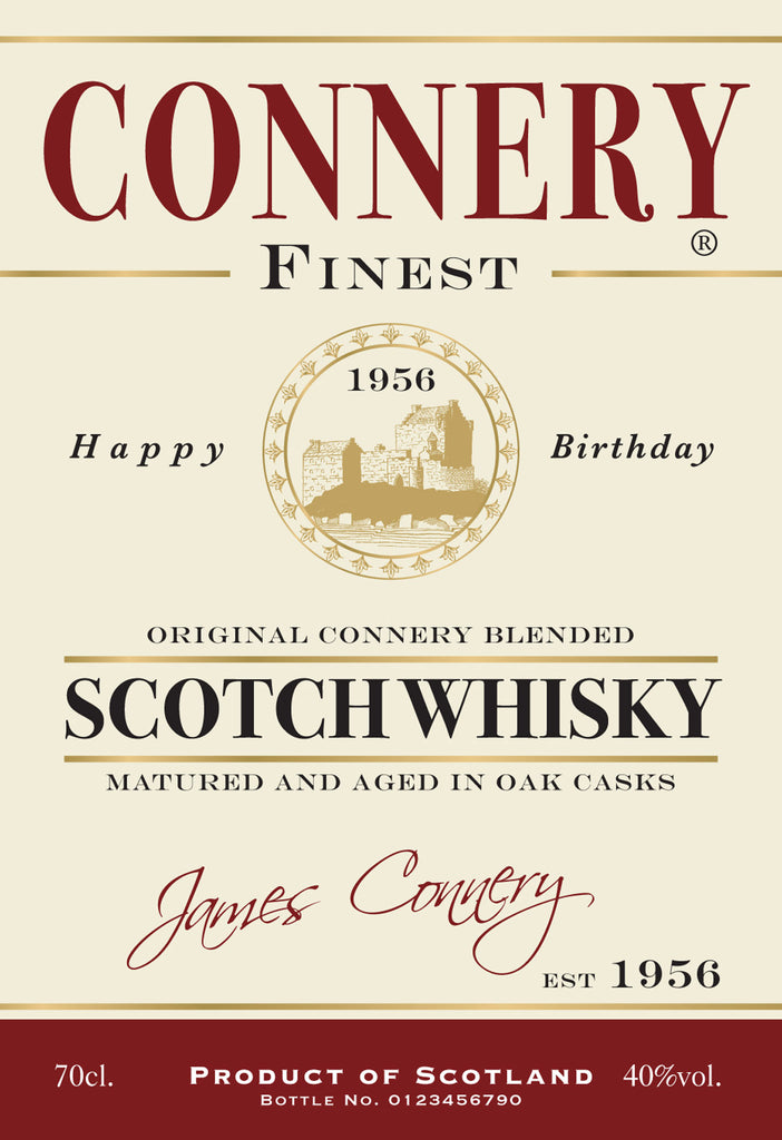 Birthday Blended Whisky in a Silk-lined box