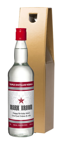 Classic Vodka in a Gold Gift Box