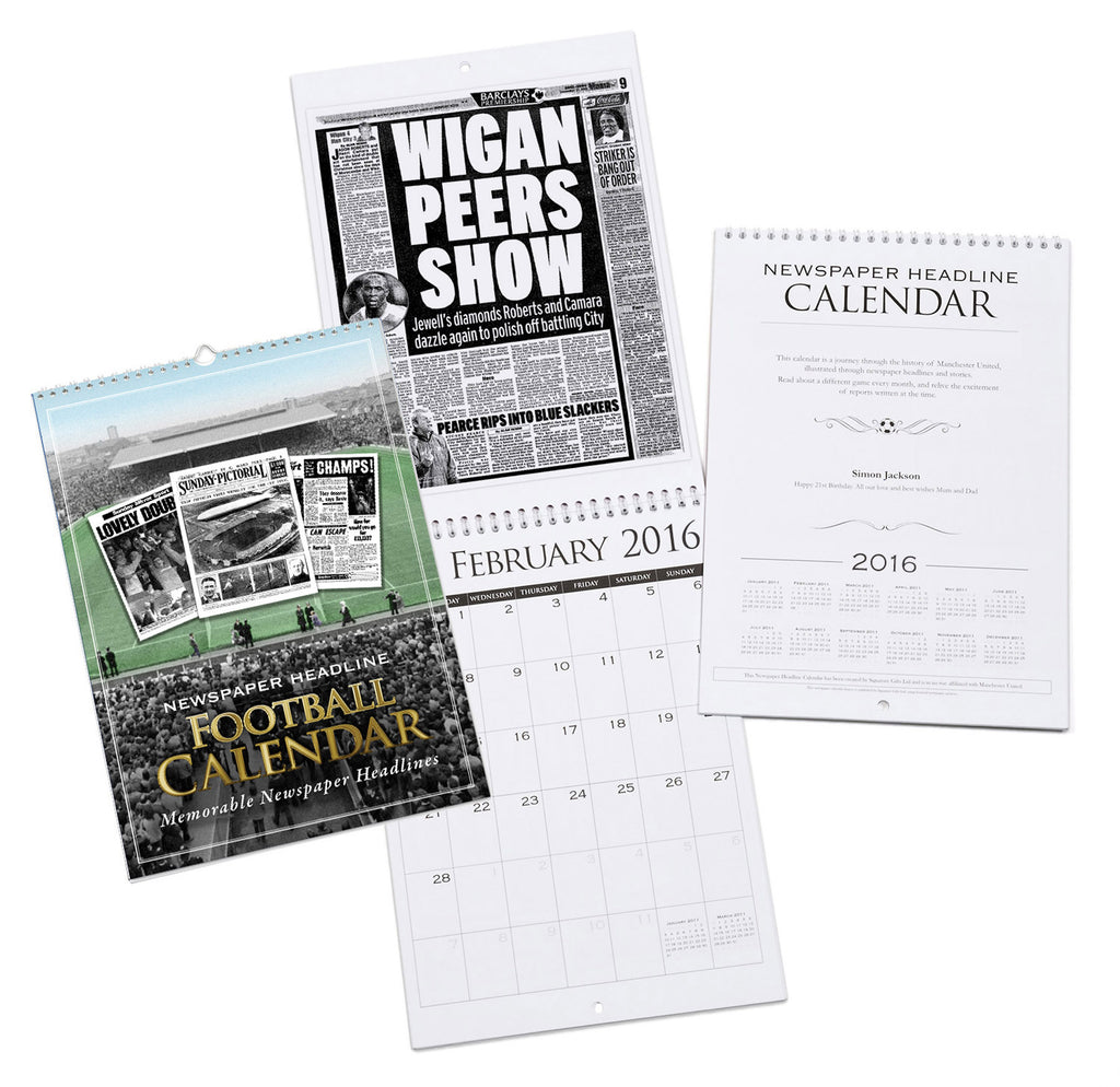 Wigan Athletic A4 Calendar