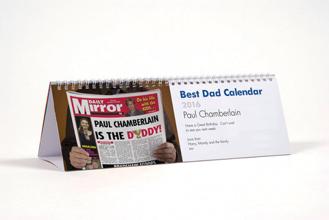 Best Dad Desktop Calendar