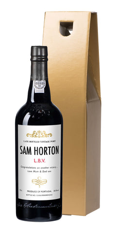 Traditional White Port in a Gold Gift Box