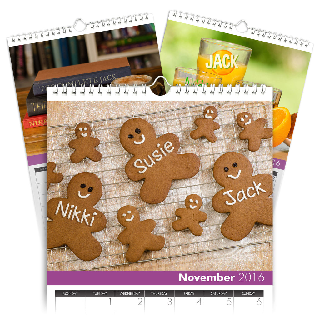 Family of 3 A3 Calendar