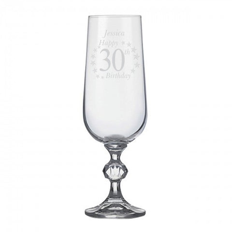 Claudia Crystal Birthday Flute