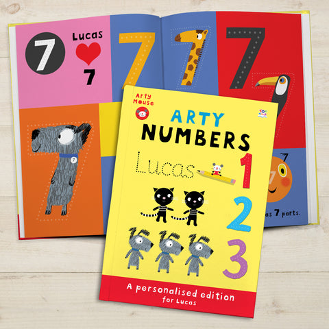 Arty Mouse Numbers - Softback