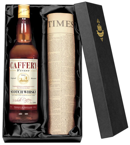 Generic Blended Whisky with Newspaper Giftpack