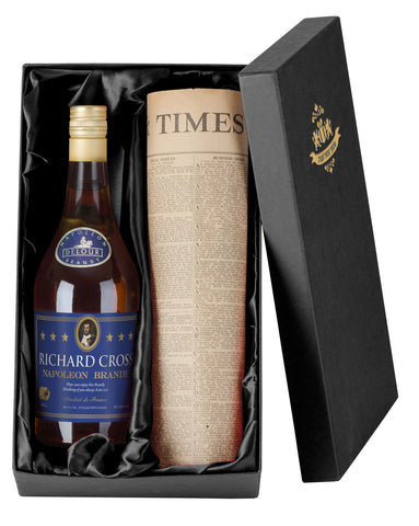 Brandy with Newspaper Giftpack