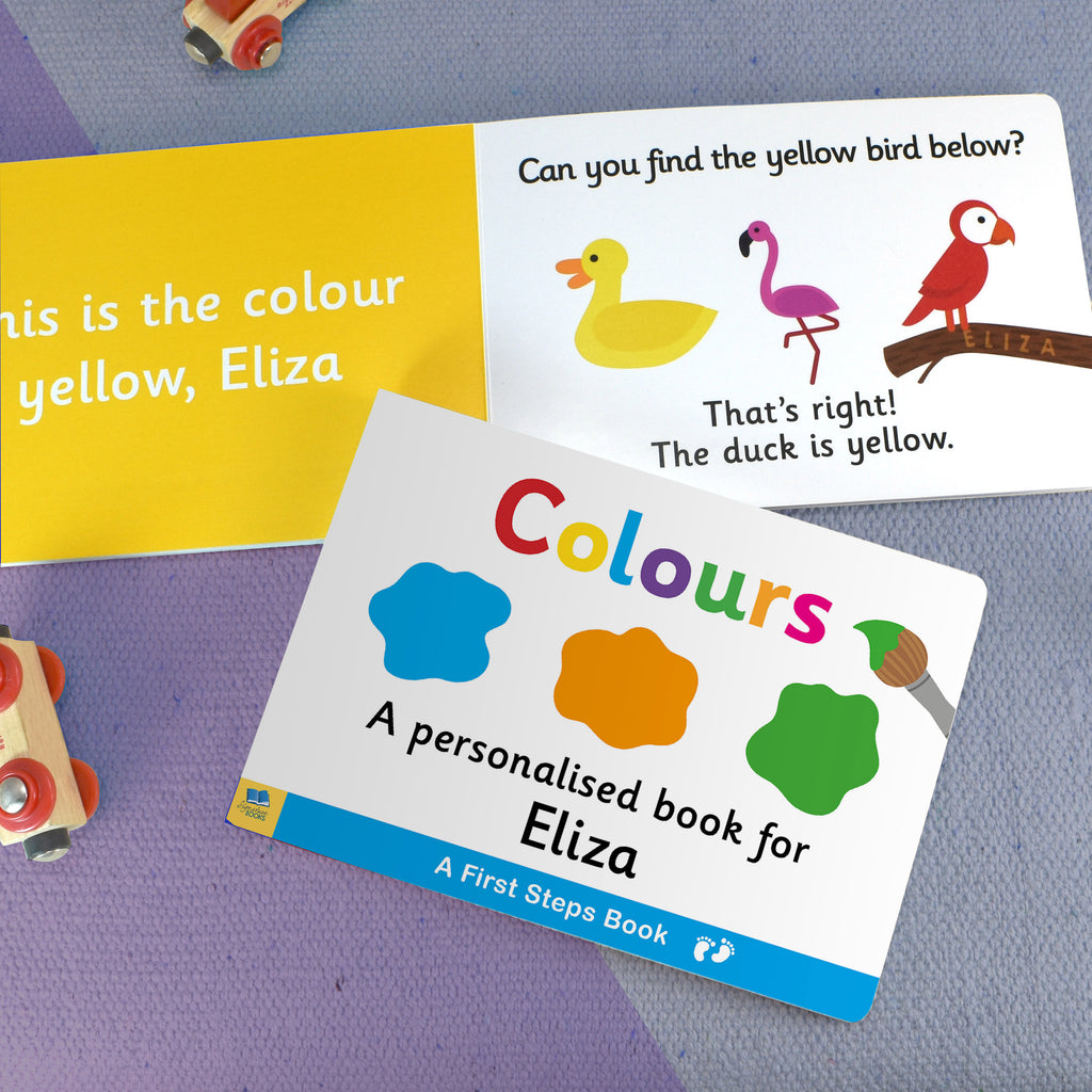 First Steps Colours Board Book for Toddlers