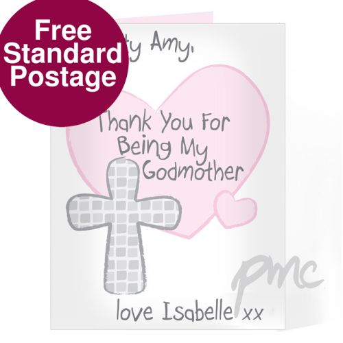 Personalised Godmother Card