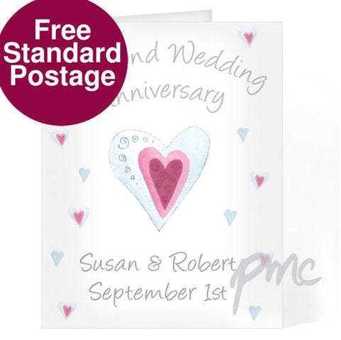 Personalised Diamond Anniversary Card