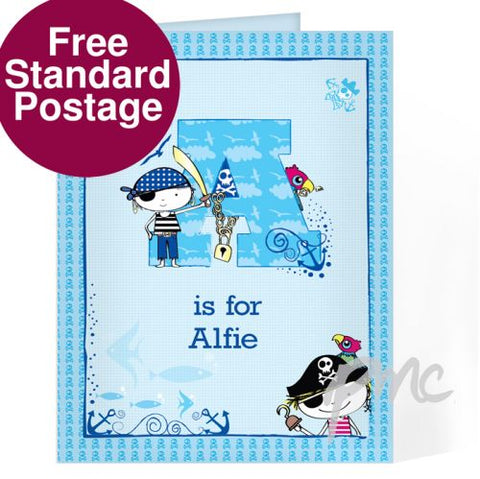 Personalised Pirate Card