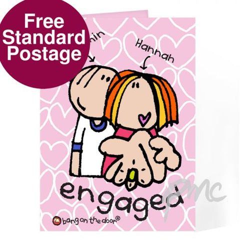 Personalised BOTD Engaged card