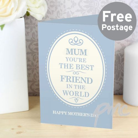 Personalised The Best in the World Card