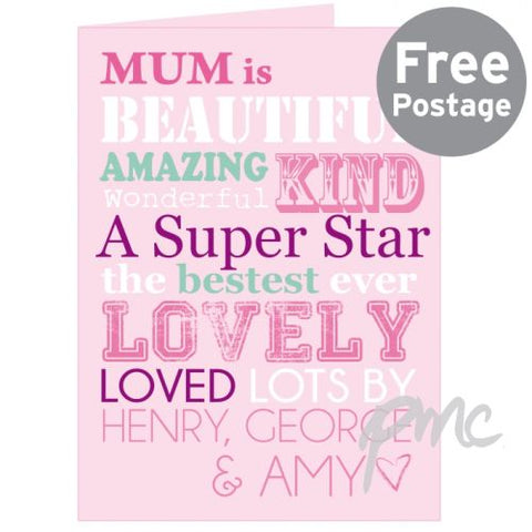 Personalised She Is... Card