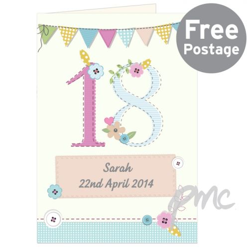 Personalised Birthday Craft Card
