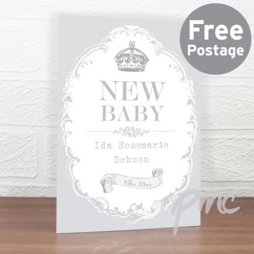 Personalised Royal Crown Card