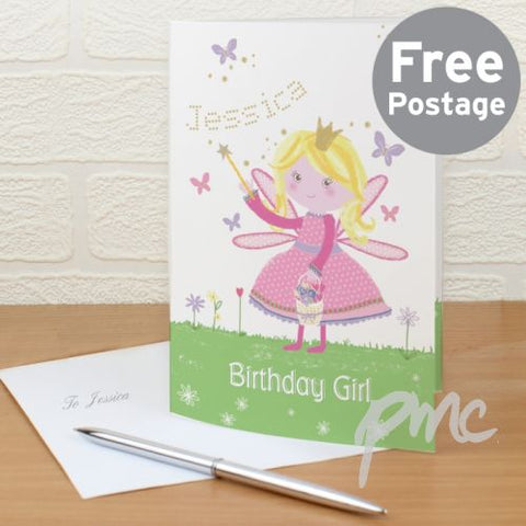 Personalised Garden Fairy Card