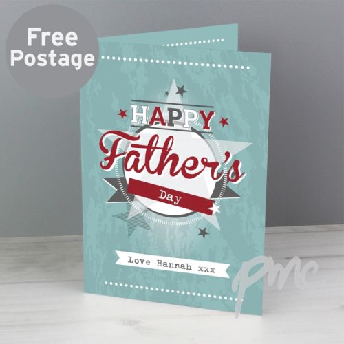 Personalised 50s Retro Card