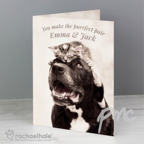 Personalised Rachael Hale Puurfect Pair Card
