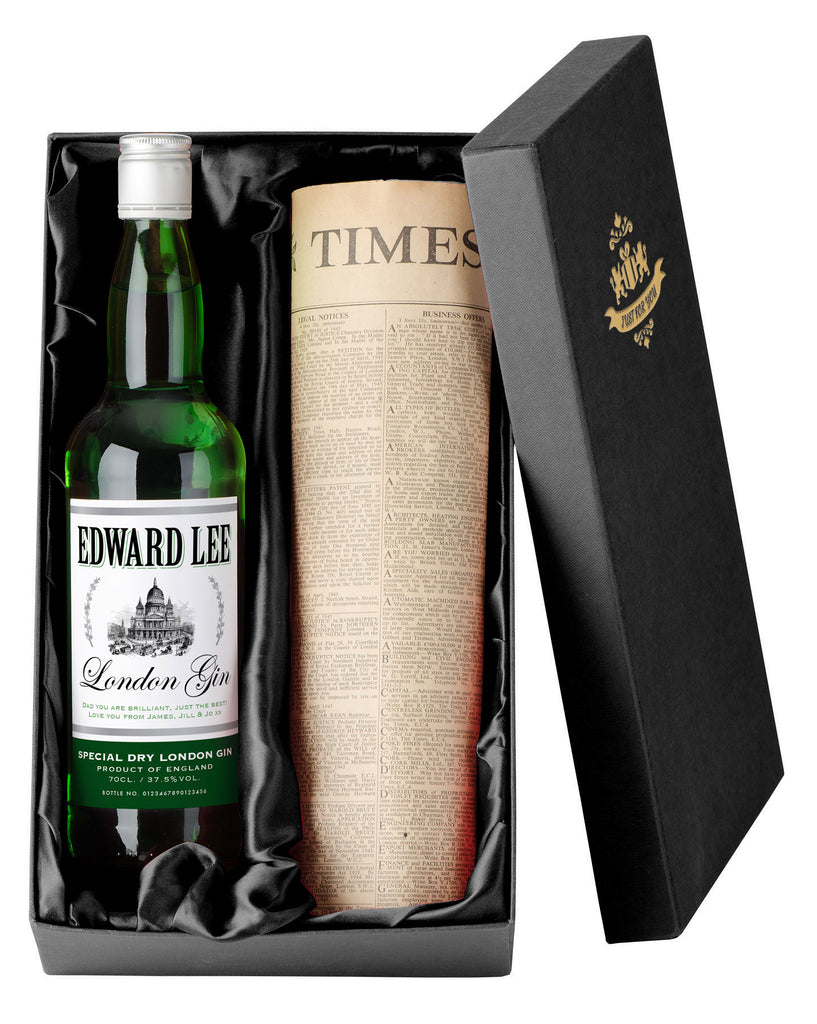 Gin with Newspaper Giftpack