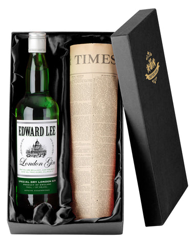 Gin with Newspaper Giftpack
