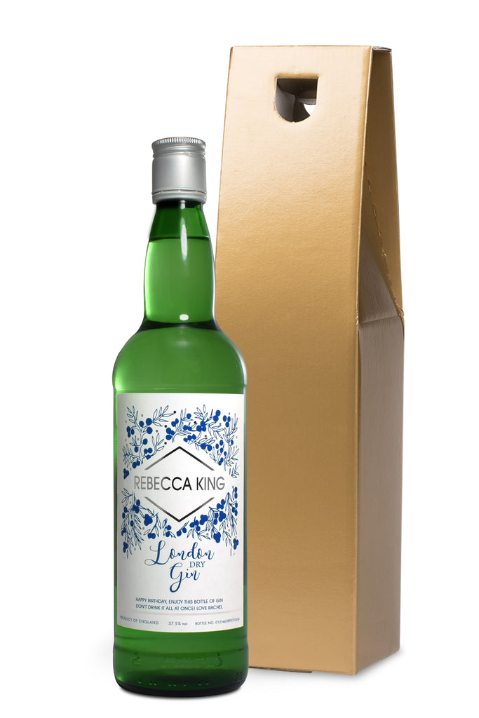 Modern Gin in a Gold Gift Box