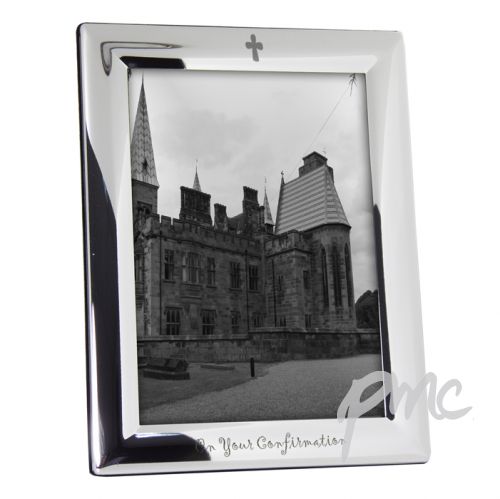 Silver Plated 5x7 On Your Confirmation Photo Frame