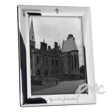 Silver Plated 5x7 On Your Confirmation Photo Frame