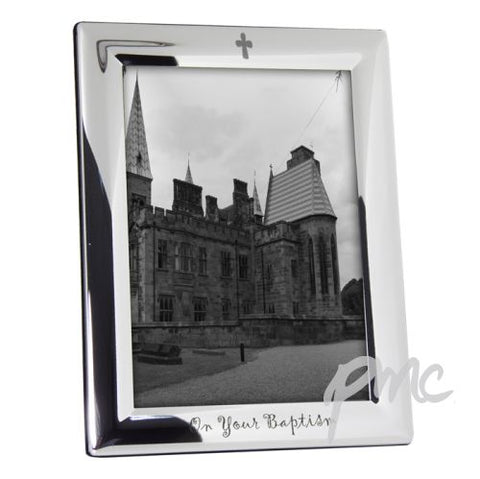 On Your Baptism 5x7 Photo Frame